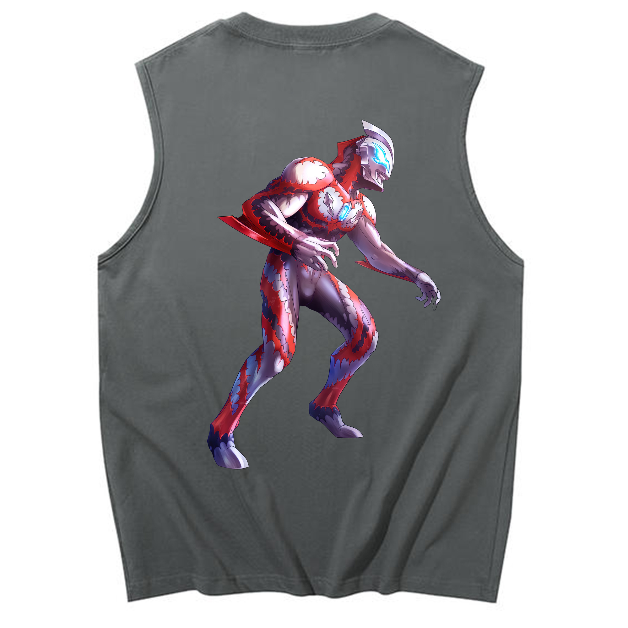 （画像用） ウルトラマン Ultraman コットン100％タンクトップ（背面プリント）